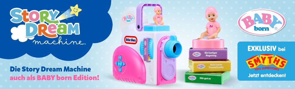 Die Story Dream Machine auch als BABY born Edition – exklusiv bei Smyths Toys